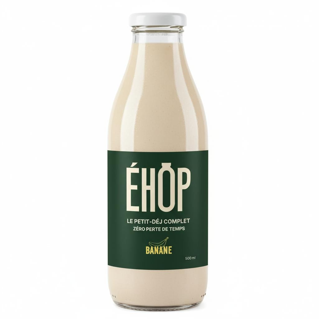 ÉHOP – Le petit-déj 2.0 Sain et Naturel (x6) Banane